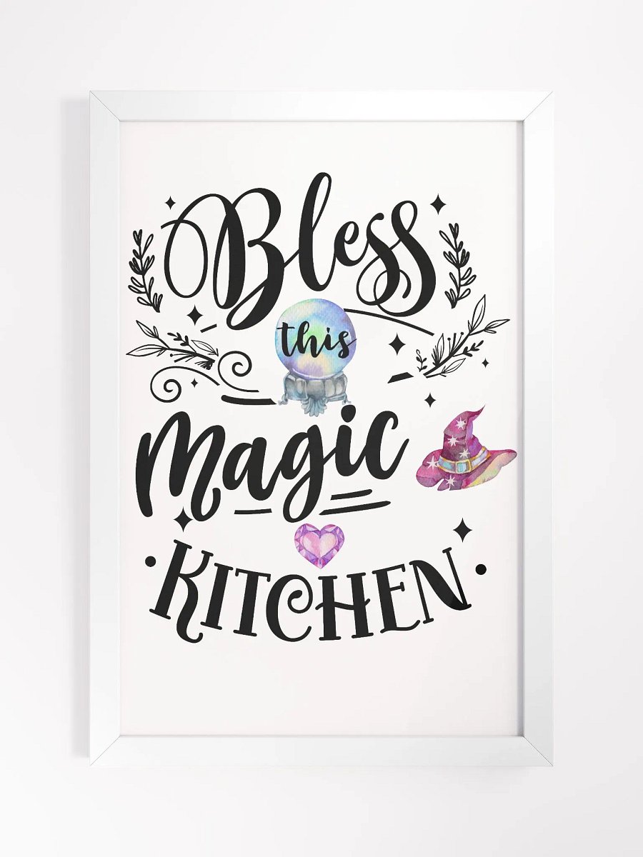 Bless This Magic Kitchen - Witchy, Kitchen Witch, Magic Kitchen Gift product image (2)