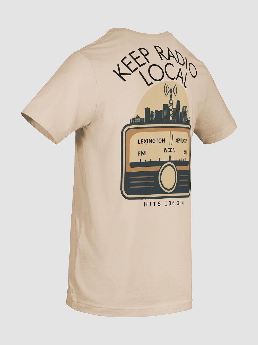 Keep Radio Local T-shirt product image (34)