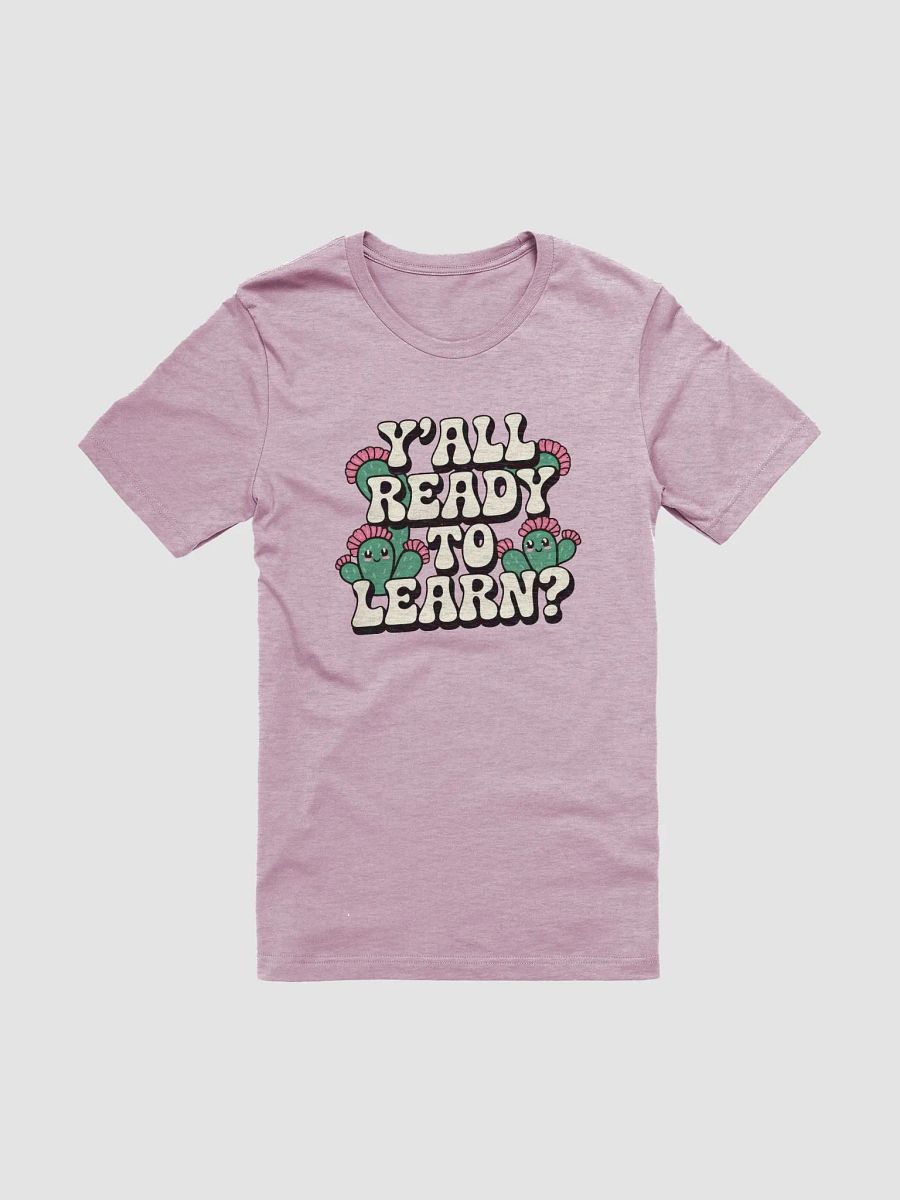Y’all Ready to Learn - Western T-shirt product image (57)