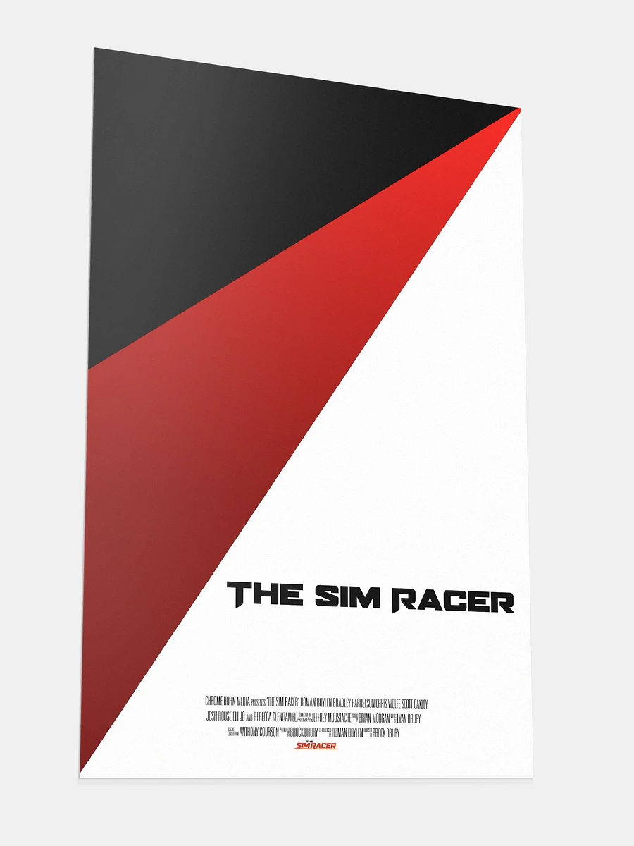 The Sim Racer Movie Poster product image (3)
