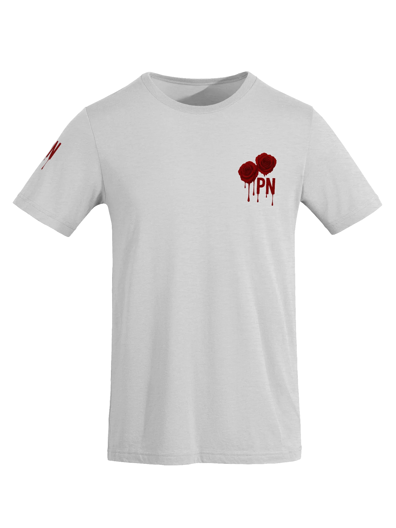 Pirates and Nerds Blood Rose Drip Short Sleeve Tee product image (4)