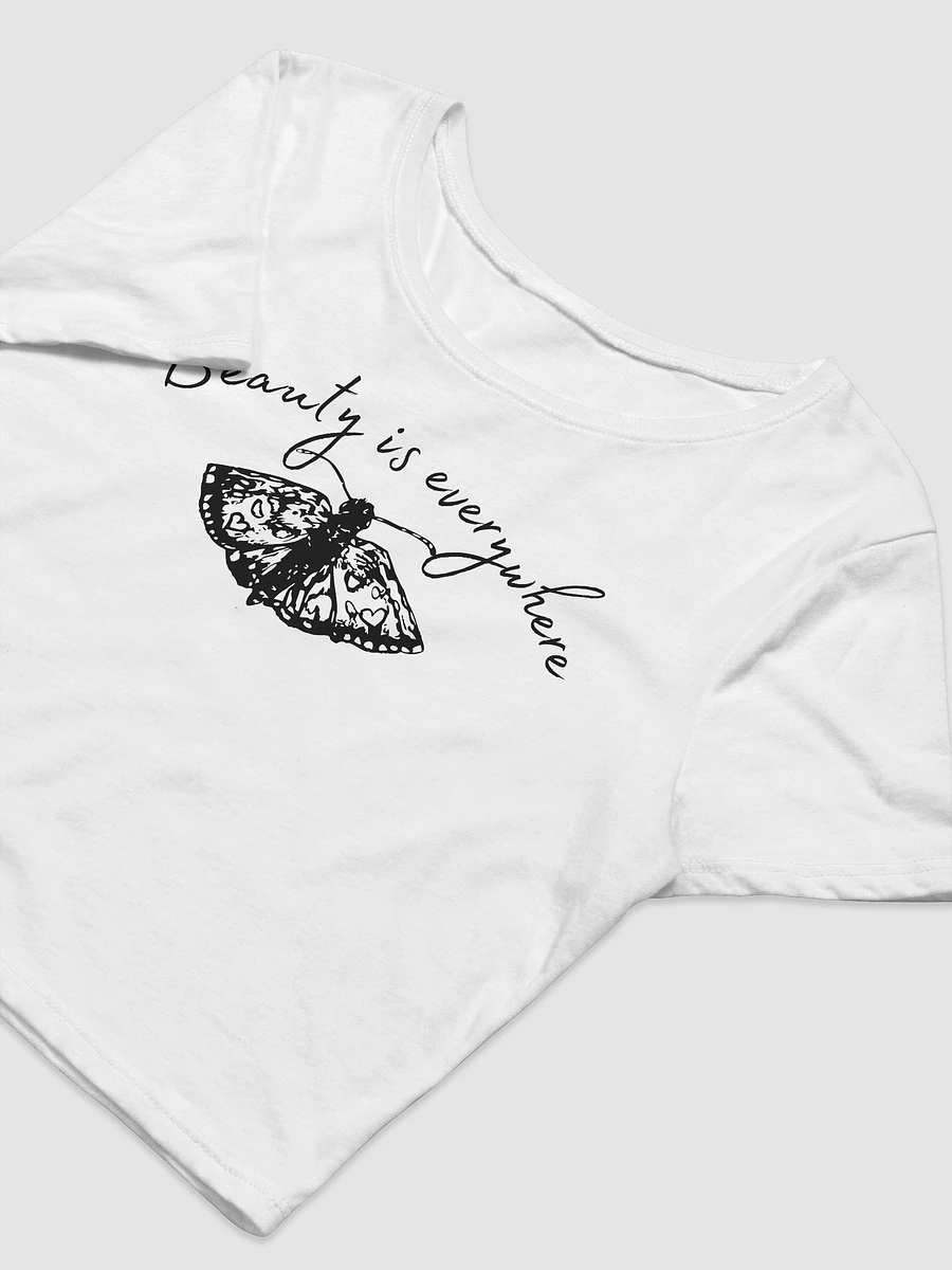 Moth with Heart Crop Top: Beauty is Everywhere product image (3)