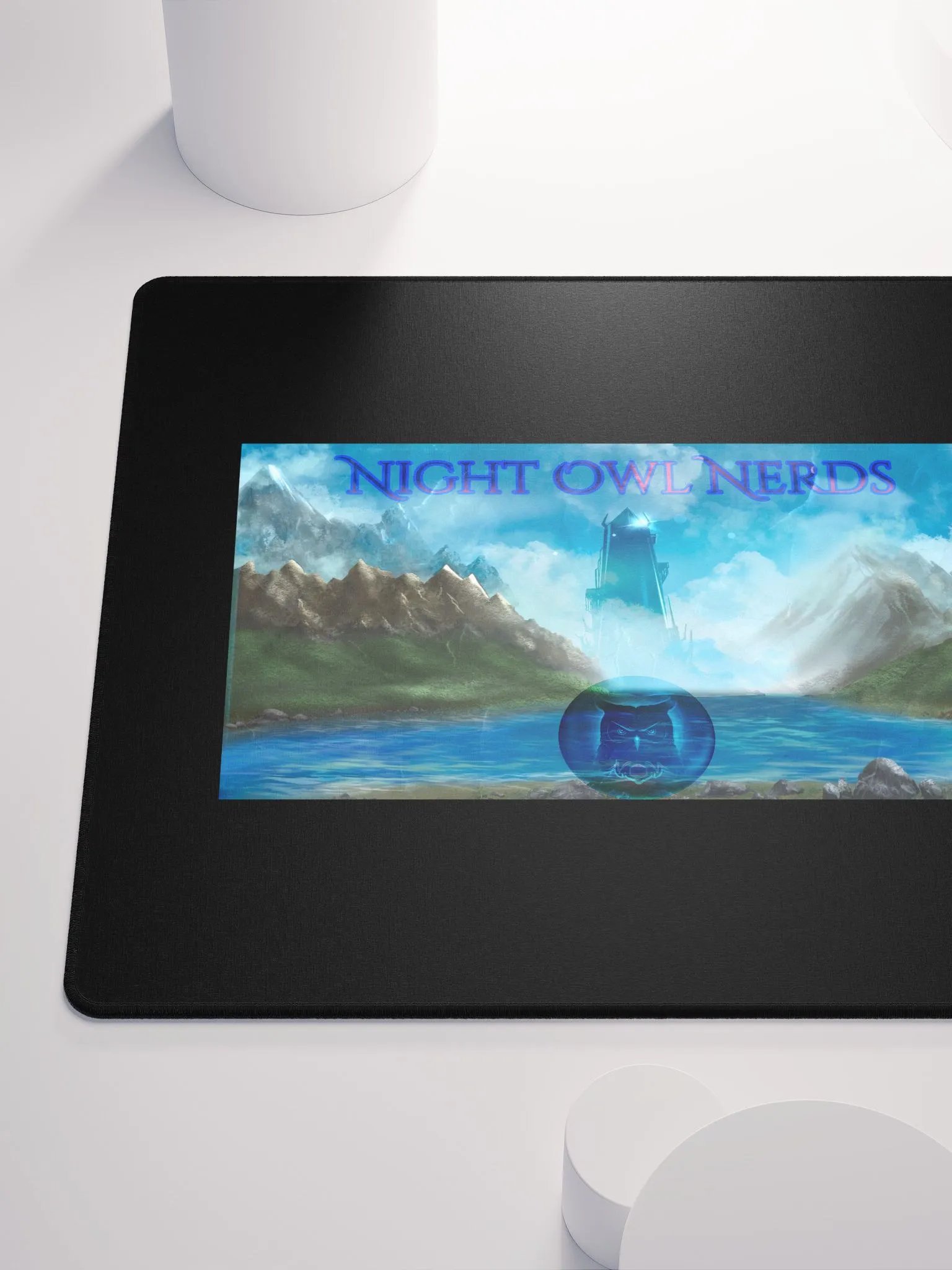 Glacius Lake Tower Deskmat product image (10)