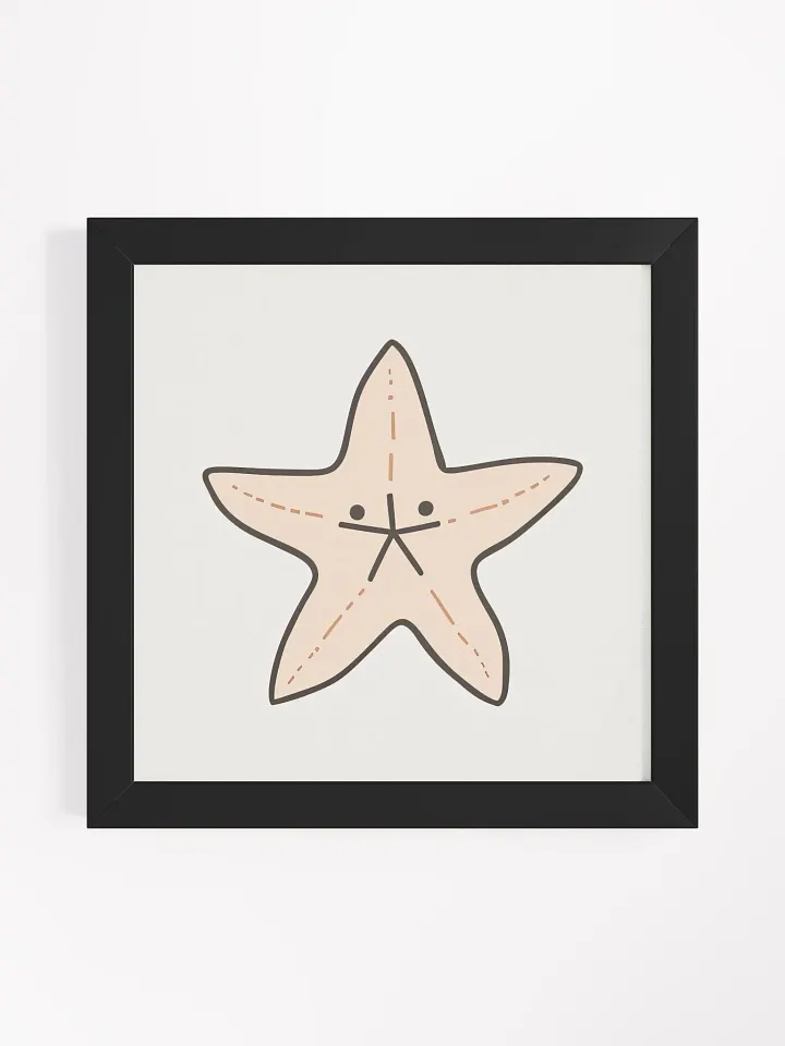 Delightful Starfish Framed Poster product image (7)