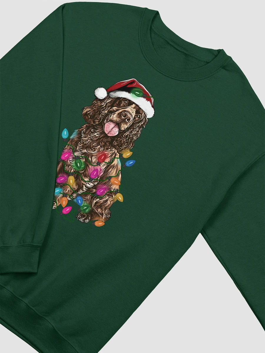 Funny Cocker Spaniel(Liver) Christmas Sweatshirt product image (9)