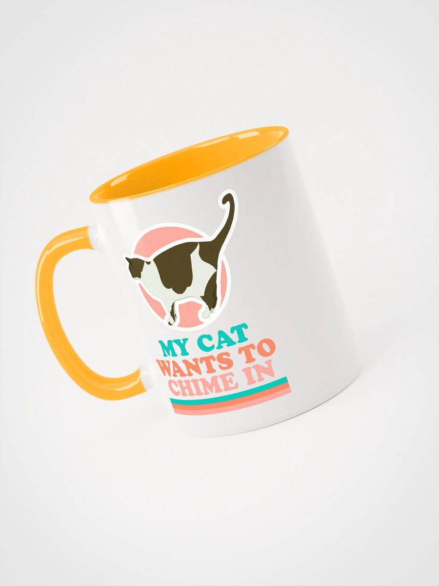 Cat Chime - Mug with Color Inside product image (3)