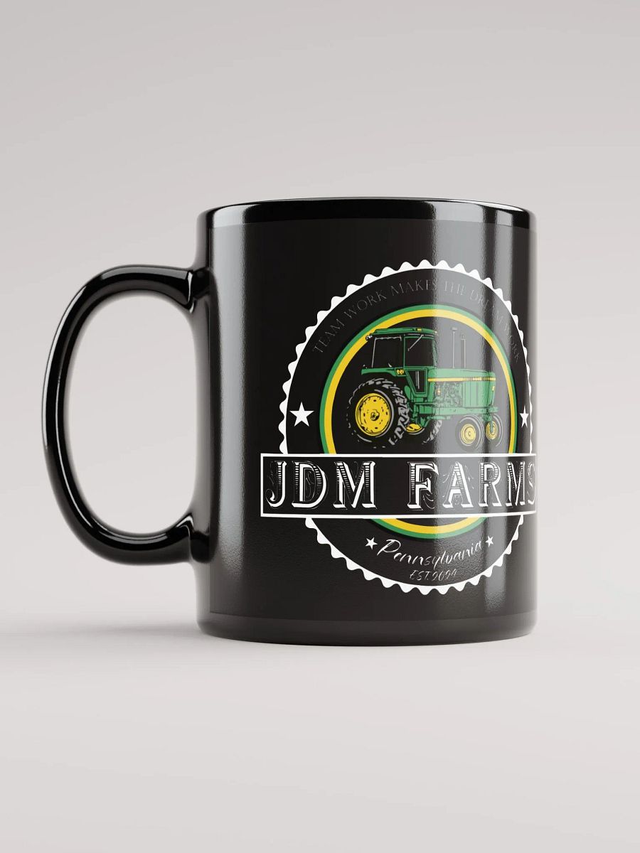 Retro Tractor Logo Black Mug product image (11)