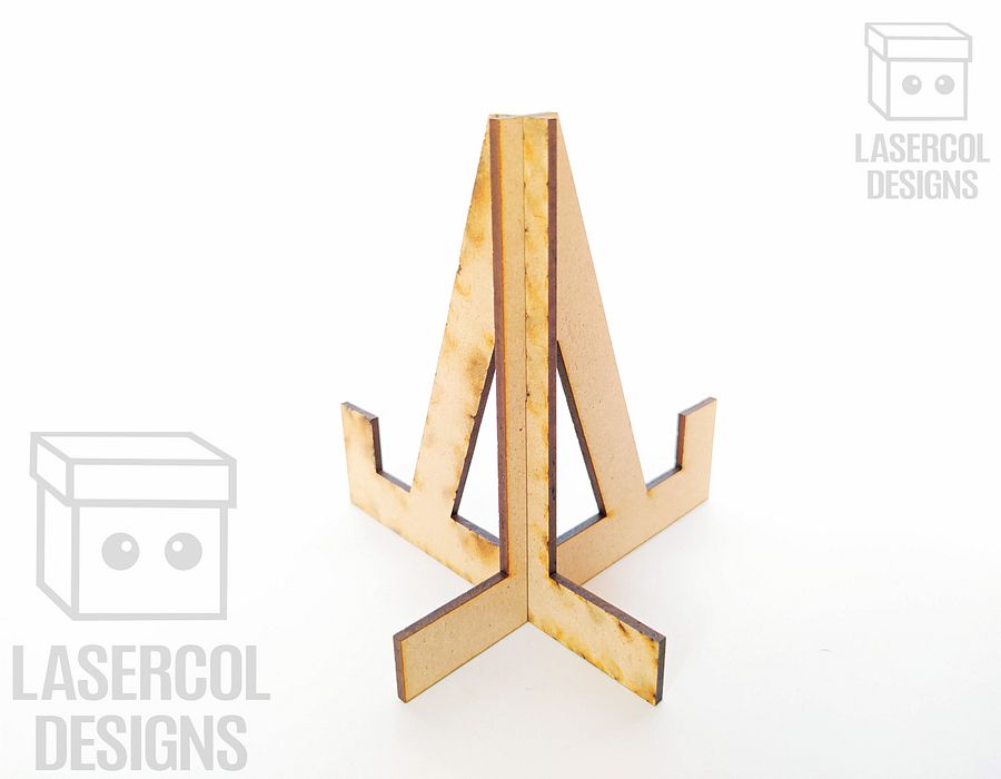 Easel Plate Stand Set 3 - Laser Cut Files product image (9)