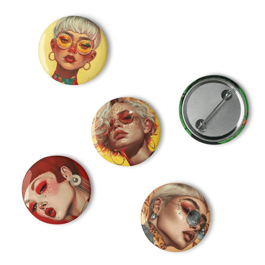 Pin-back button A product image (15)