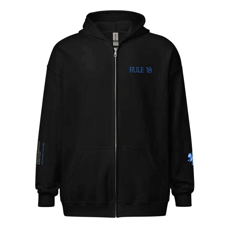 Rule 10 Zip-up Hoodie product image (3)