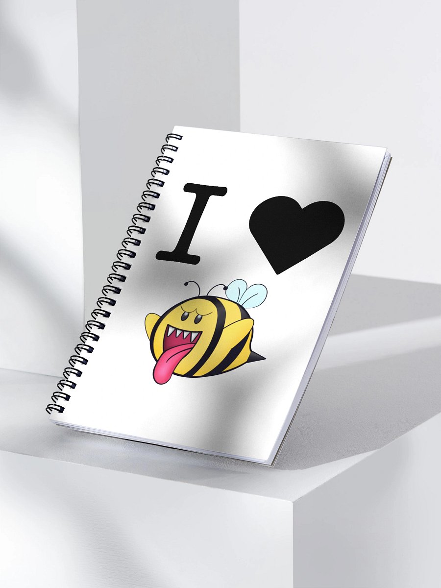 I Love Boo-Bees Spiral Notebook product image (3)