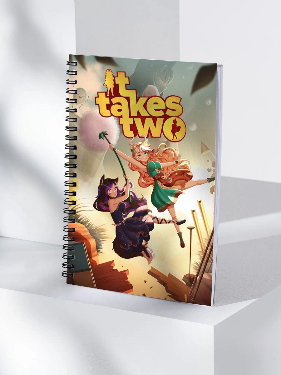 It Takes Two Spiral Notebook product image (4)