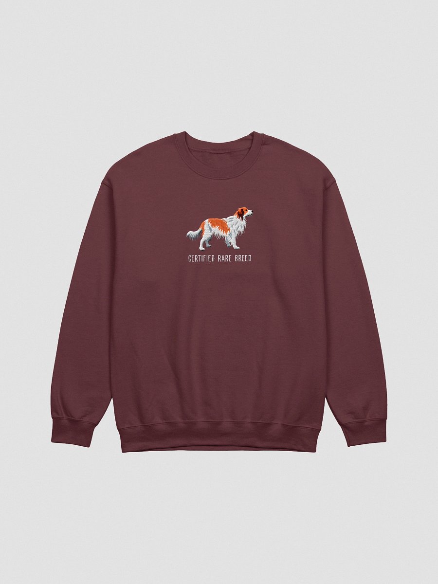 Certified Rare Breed Sweatshirt (Embroidered) of a Kooikerhondje product image (4)