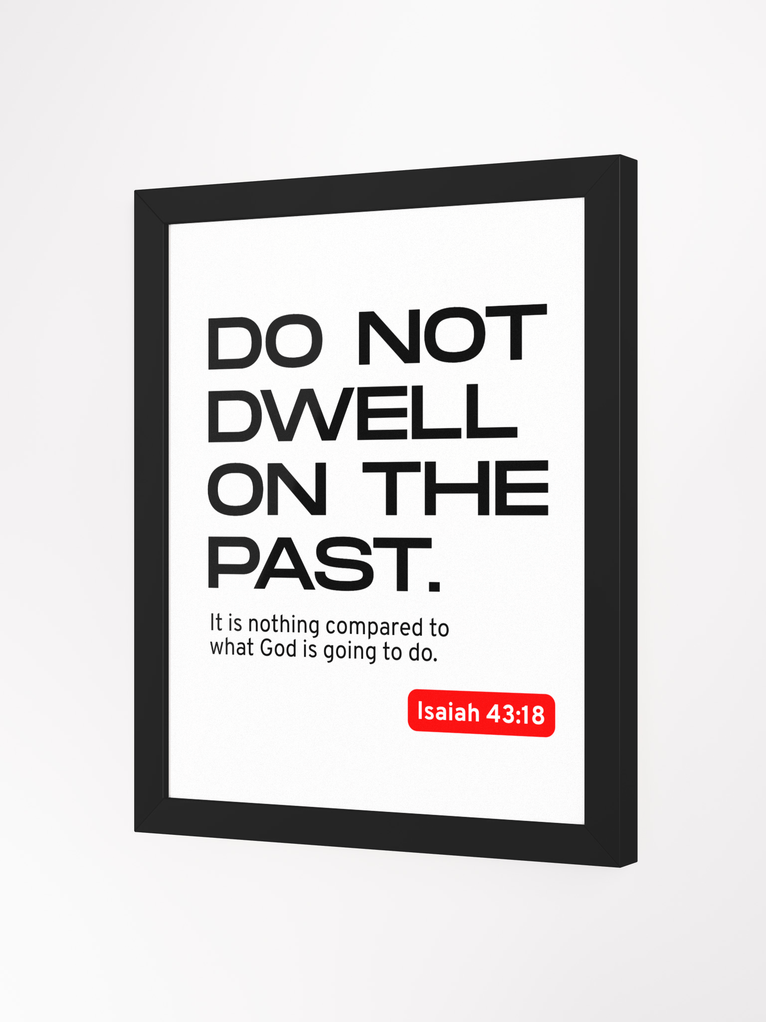 Isaiah 43:18, Printable Poster product image (3)