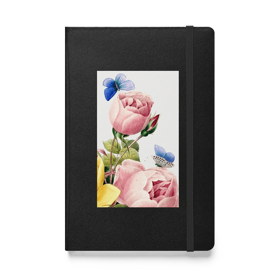 Roses & Butterflies Hardcover Journal product image (1)