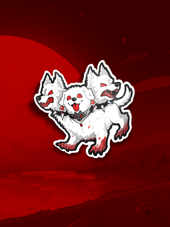 Cerberus Bradley -- Vinyl Sticker [PRE-ORDER] product image (1)