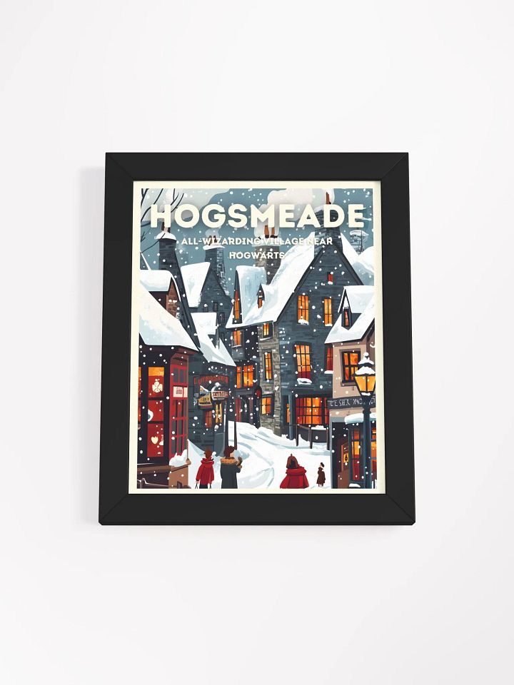 Hogsmeade Village Vintage Travel Poster product image (1)