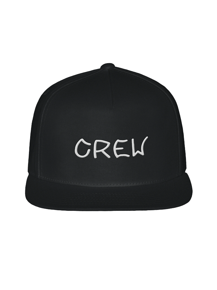 Dill's Embroidered Emote Line "Crew" Flat Cap product image (1)
