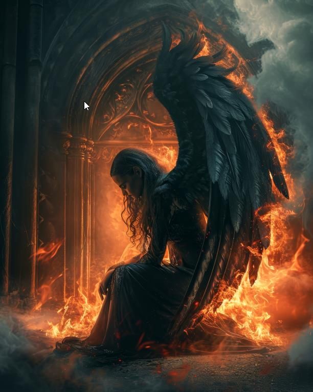 Burning angel - Digital download product image (1)