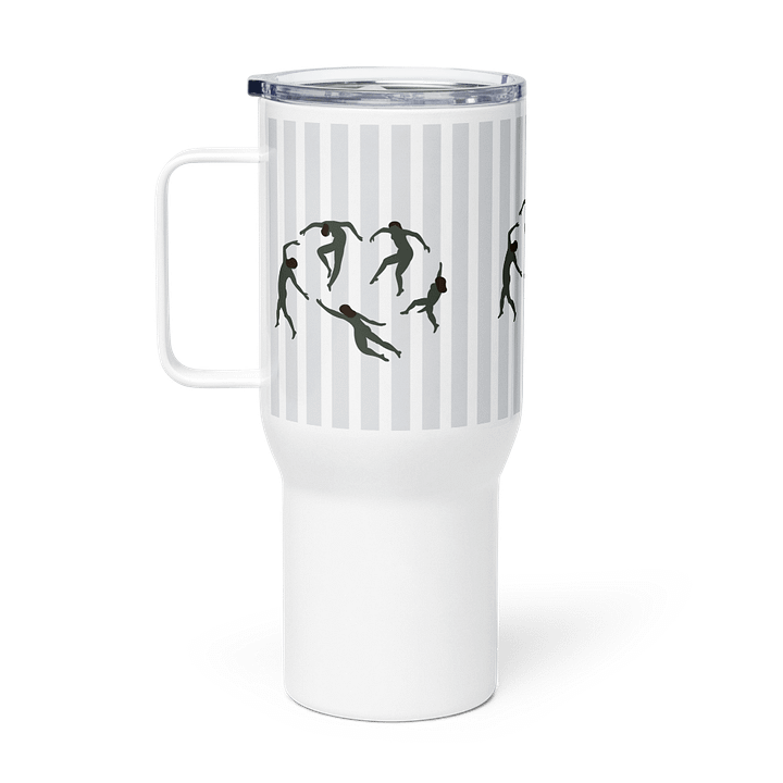 Flowing Silhouettes Travel Mug gift for arty ladies moms and daughters product image (1)