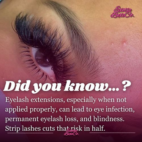Literally wanted eyelash extensions until I saw all the horror stories that came out with it the past 10 years 😩 also to go t...