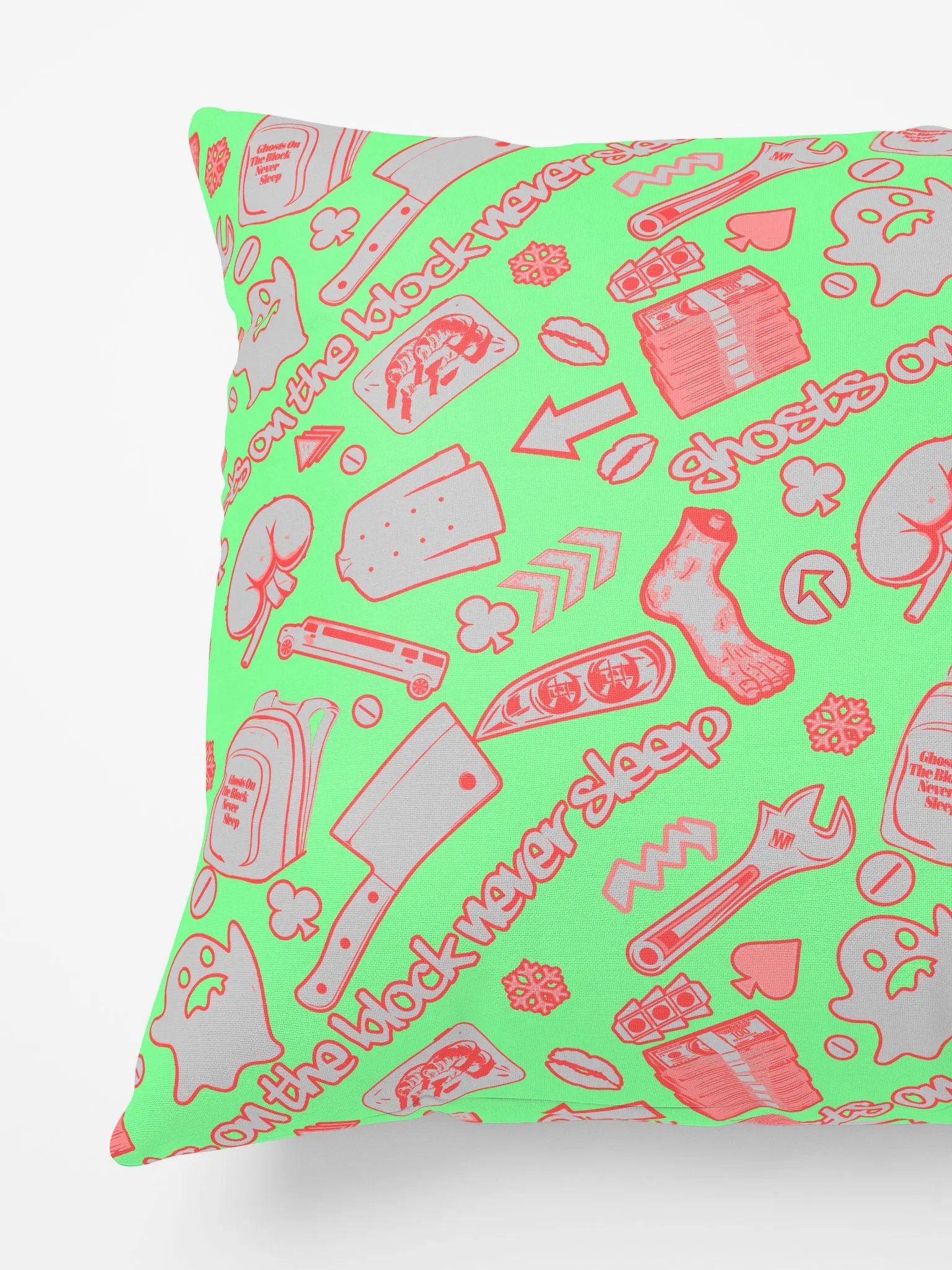 A8M - Ghosts On The Block Never Sleep Shorty Pillow (September Shortcake) product image (3)