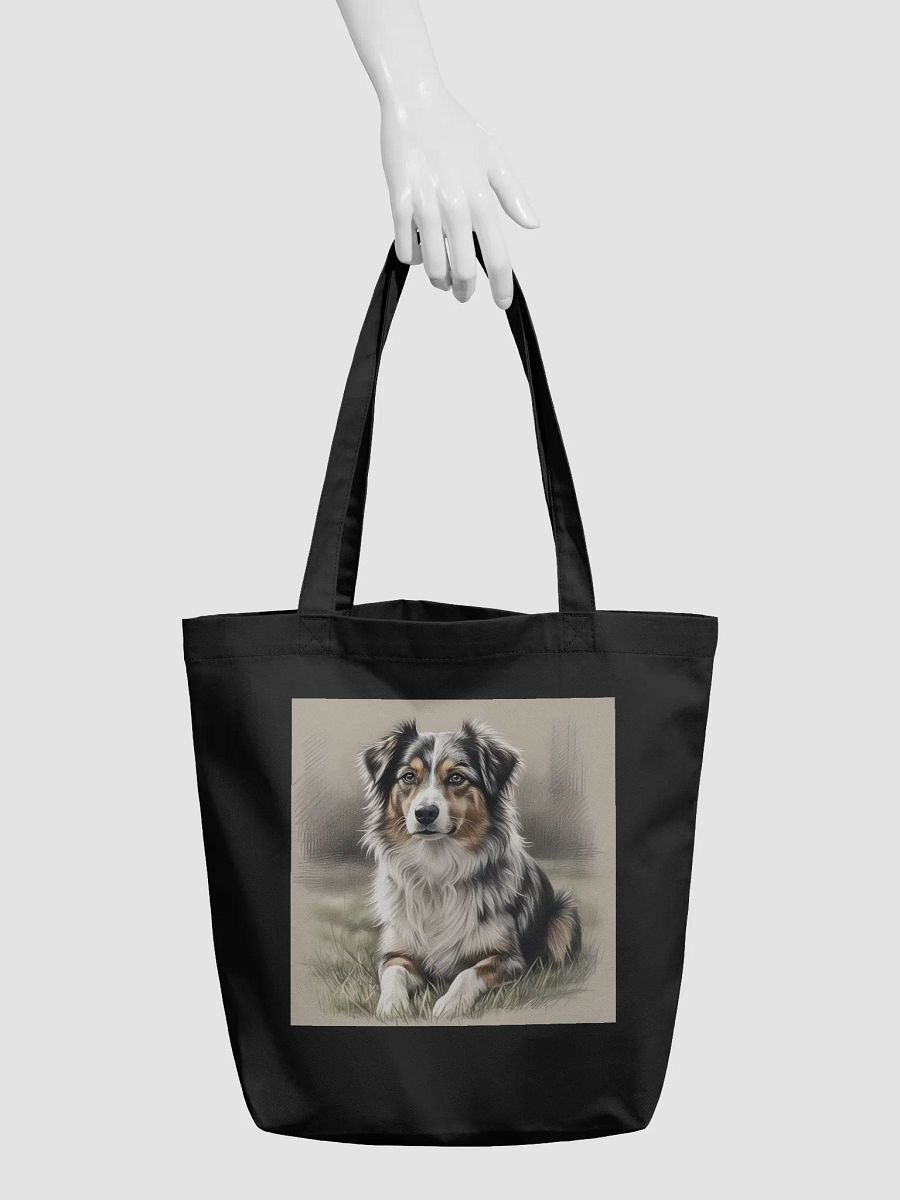 Australian Sheepdog Pencil Sketch 2 Tote Bag product image (3)