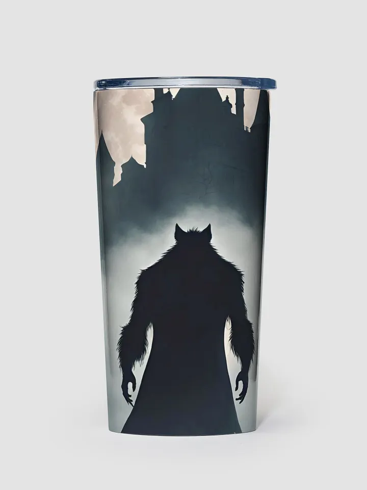 Moonlit Werewolf Stainless Steel Tumbler product image (1)