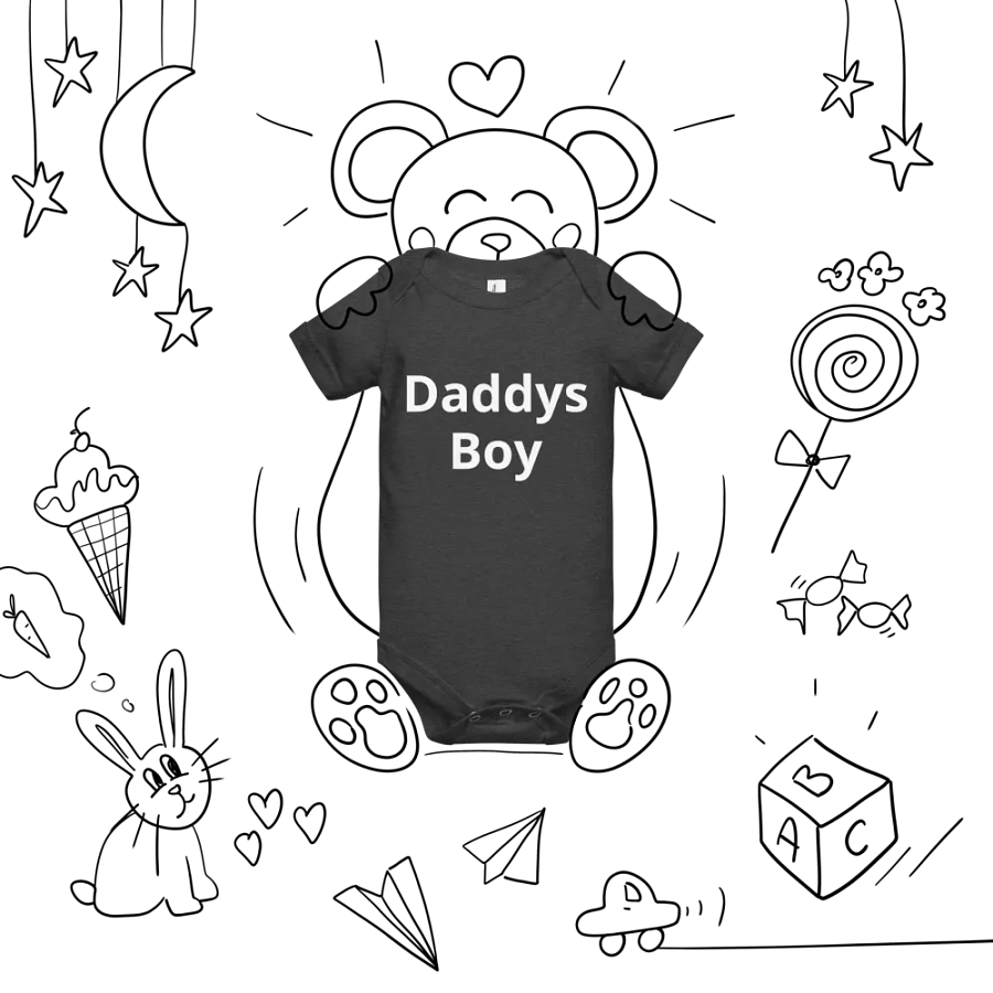 Daddy's Boy Baby Onesie product image (7)
