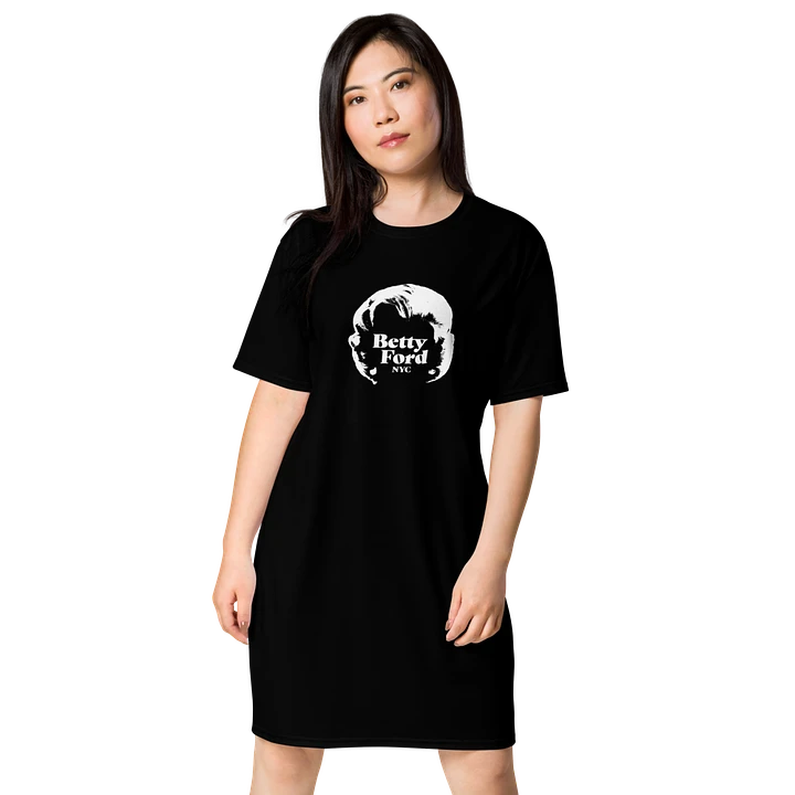 Betty Ford NYC logo T-Shirt Dress (Black) product image (1)