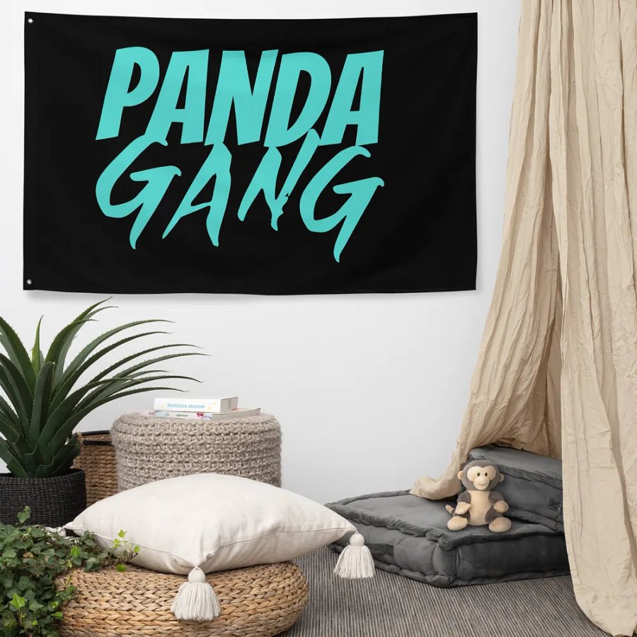 Panda Gang Flag product image (5)