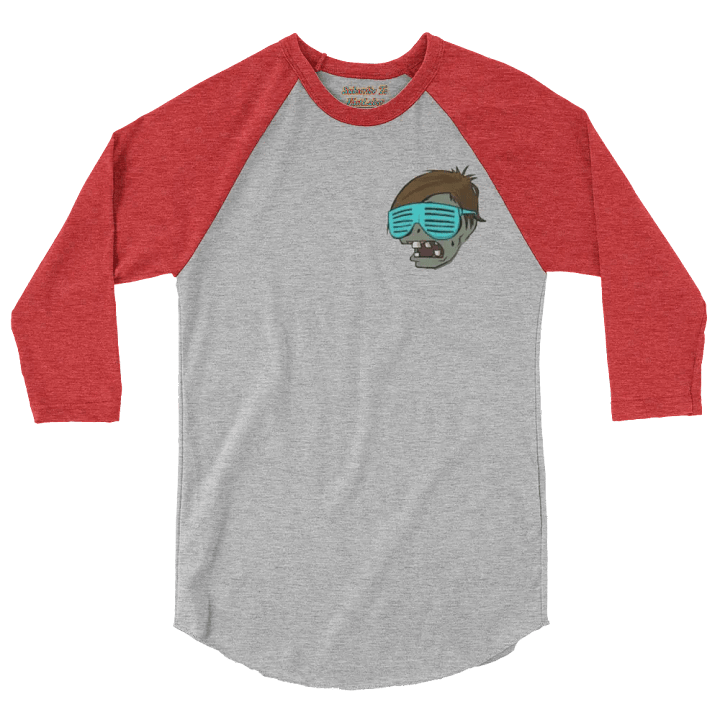 VastLaber Baseball T-Shirt (Red) product image (2)