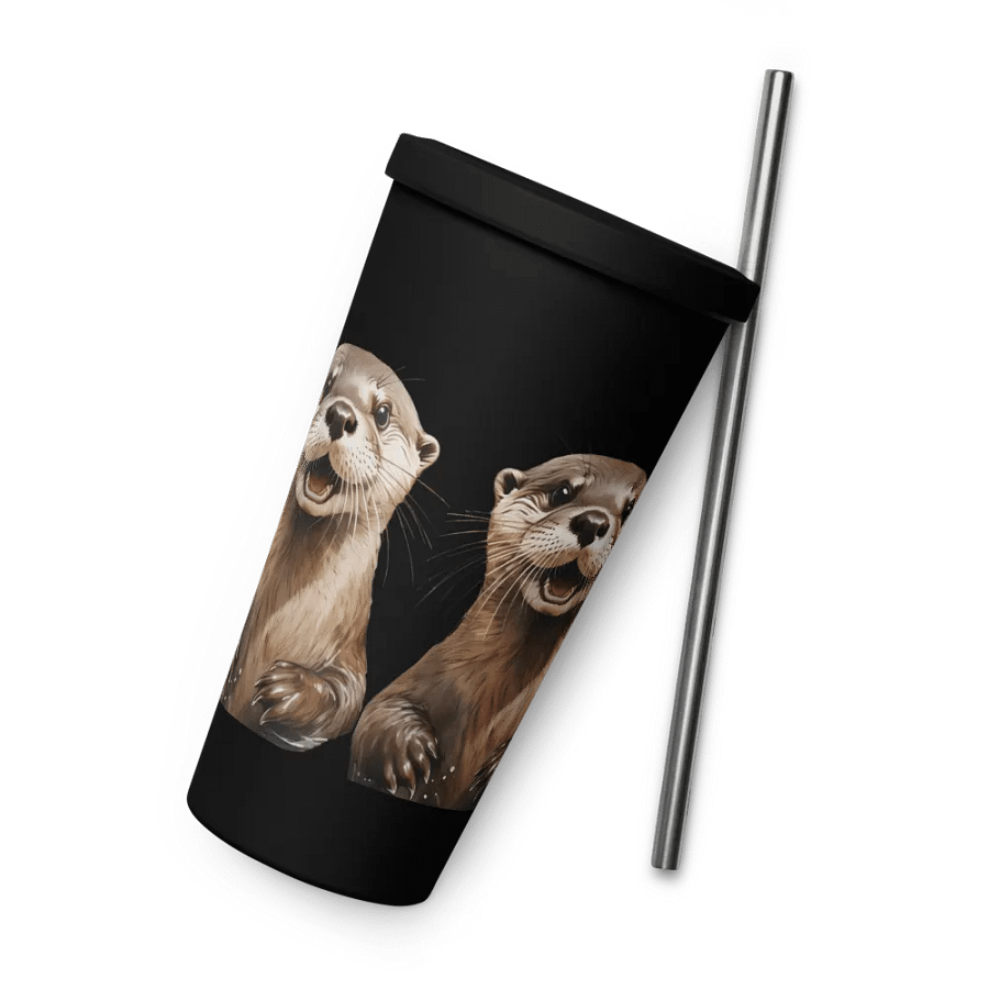 This Otter Do - Insulated Tumbler with a Straw product image (7)