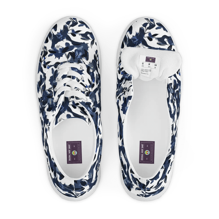 Wild Waves | Men's Lace-Up Canvas Shoes product image (6)