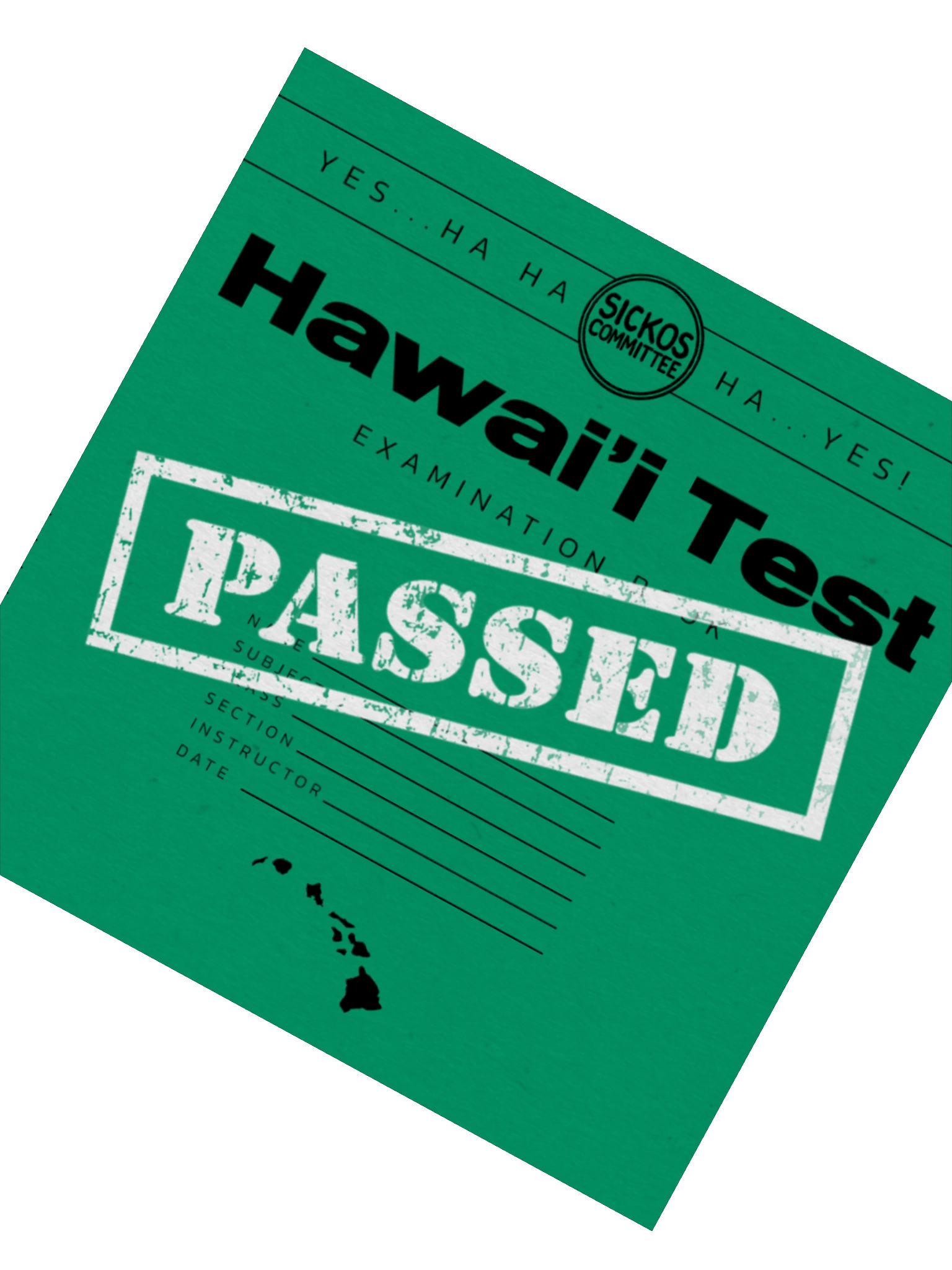 Hawai'i Test Sticker (New version) product image (4)