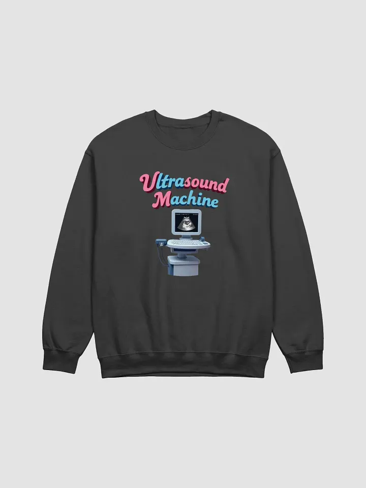 Medical Imaging Ultrasound Machine Crewneck Sweatshirt product image (3)