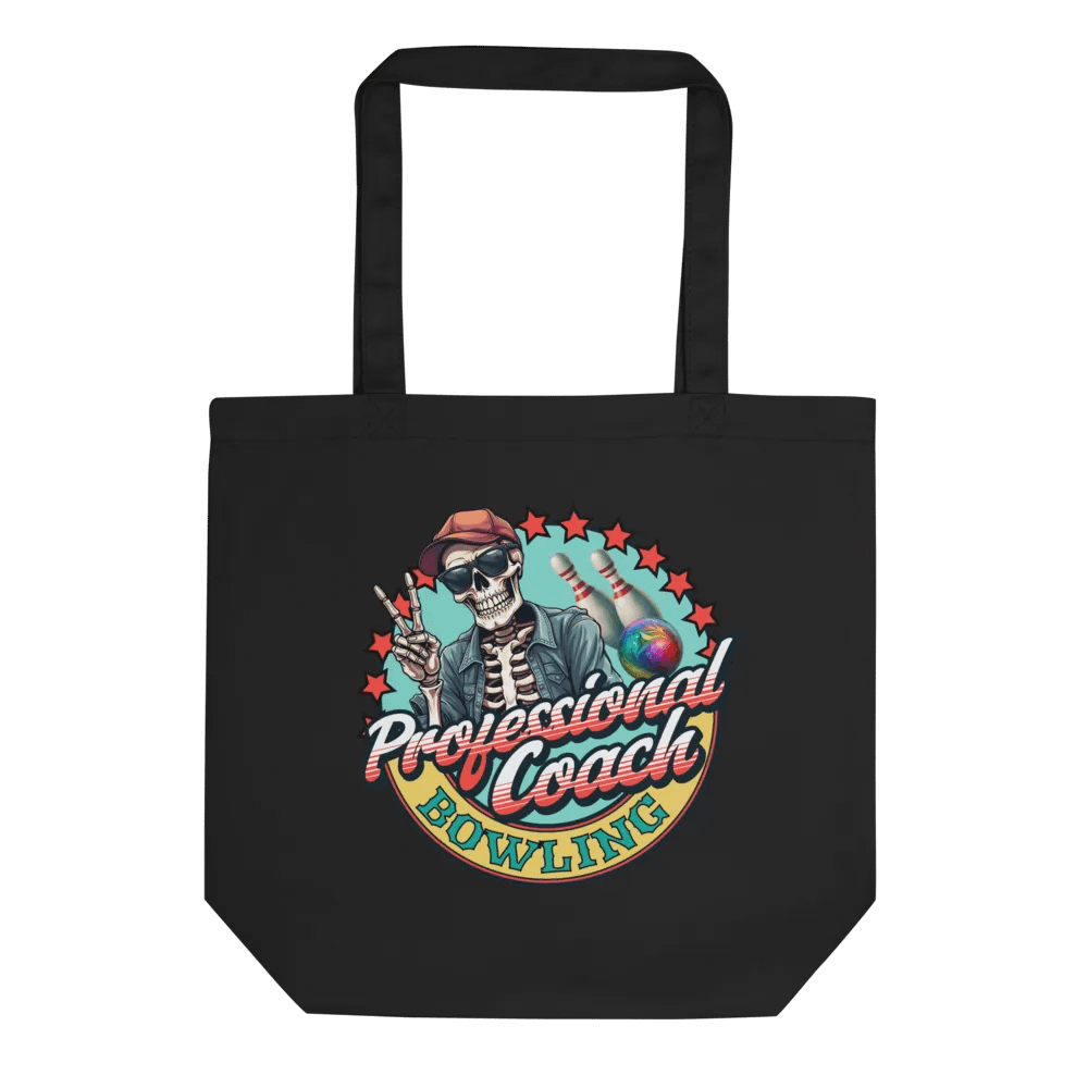 Professional Coach Bowling Skeleton Eco Tote product image (1)