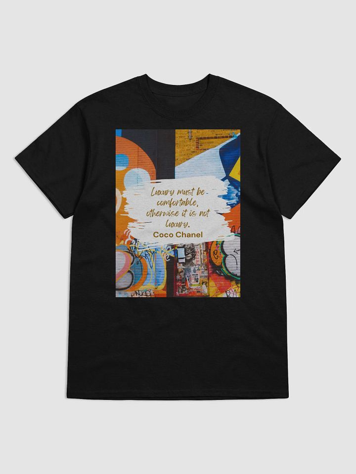 Elevate your essentials with this effortlessly chic Coco Chanel quote tee. product image (1)