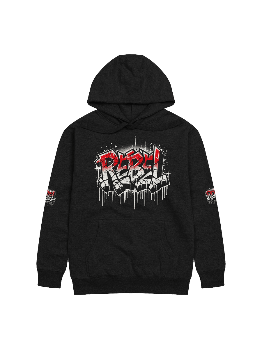 REBEL | Urban Graffiti Tag T-Shirt for Skaters and Outlaws product image (1)