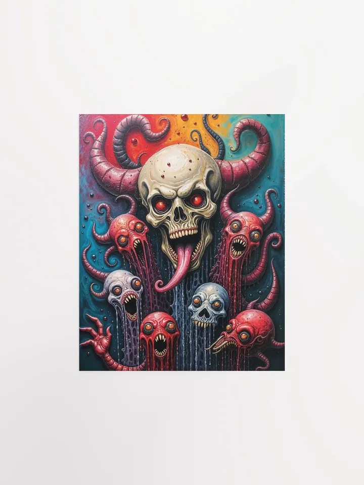 Eldritch Skulls Matte Poster product image (2)