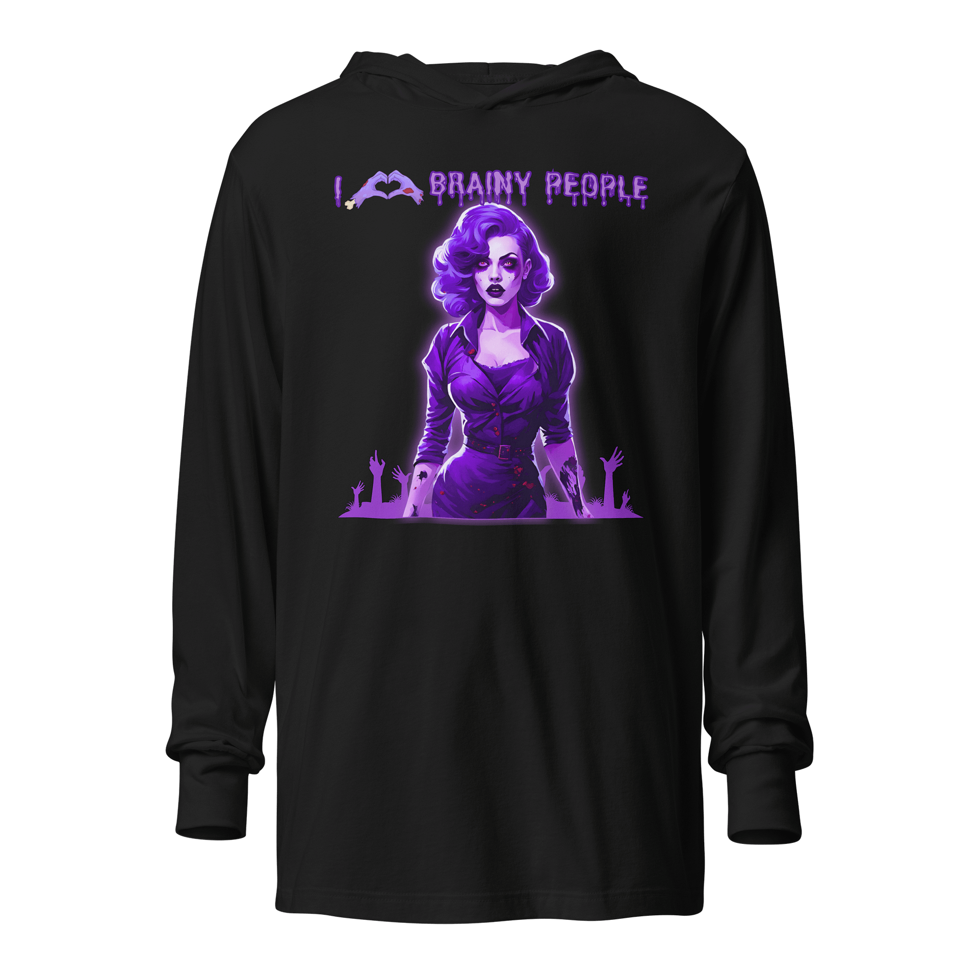 Brainy Purple Spirit Hoodie product image (1)