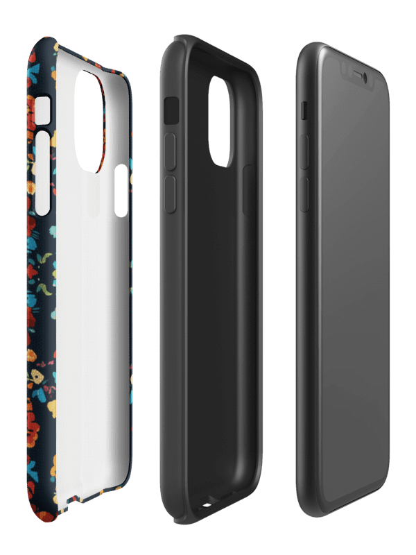 Leopard Floral - Tough Phone Case product image (3)