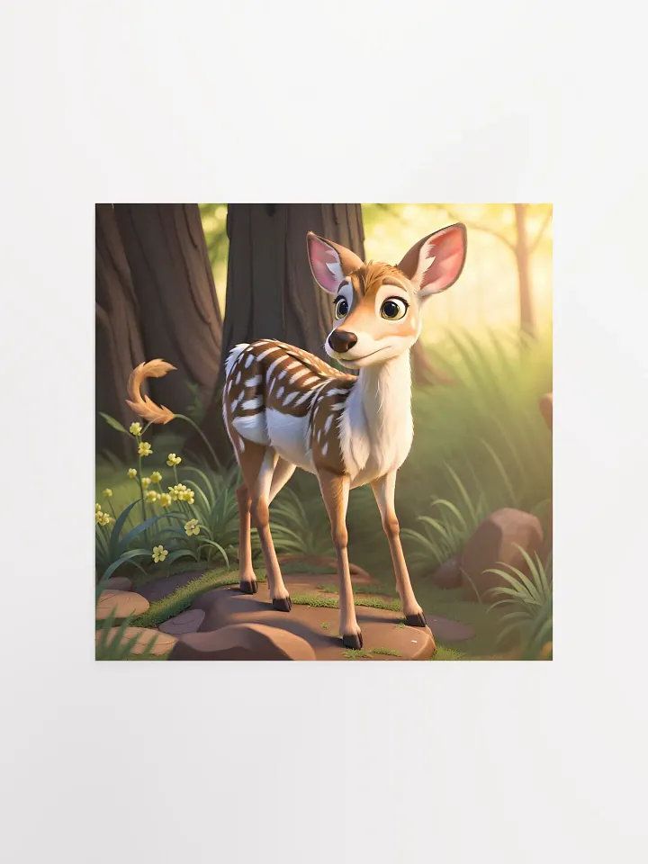 Endangered Species - Mexico - White Tailed Deer Poster product image (1)