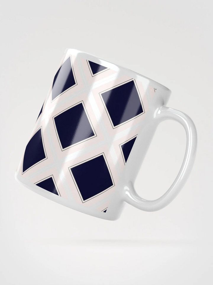 Black Diamonds Surrounded By White White Mug product image (4)