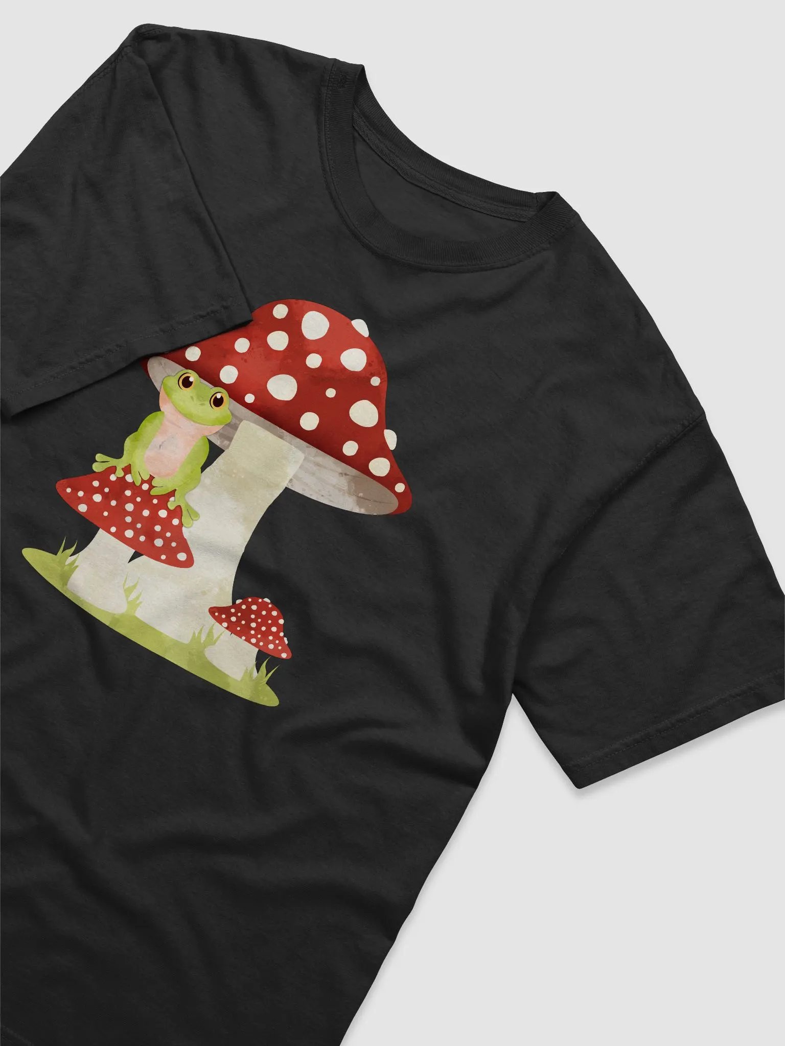 Cottage Core Mushrooms & Frog product image (4)