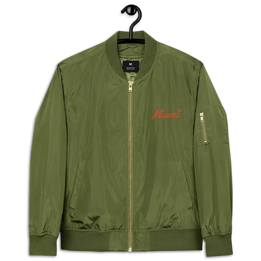 Threadfast Apparel Premium Bomber Jacket - Font Style (8) product image (5)