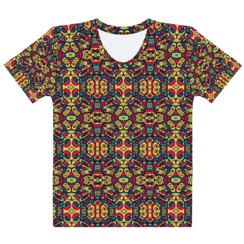 Modern Circus Town - All-Over Print Women's Crew Neck T-Shirt product image (5)