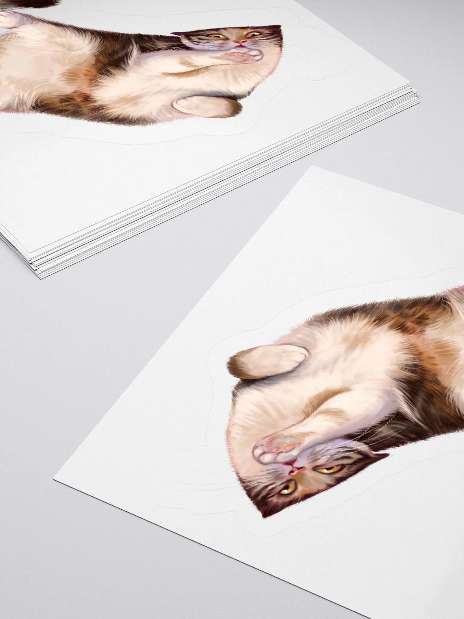 Happy cat sticker product image (4)