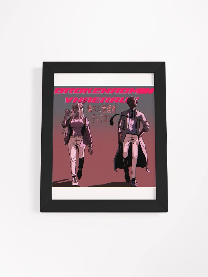 B and V retro poster product image (3)