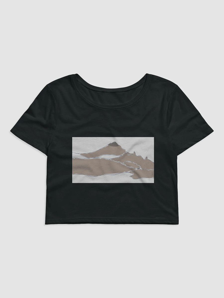 Gilbert Peak crop top (tan sketch) product image (1)